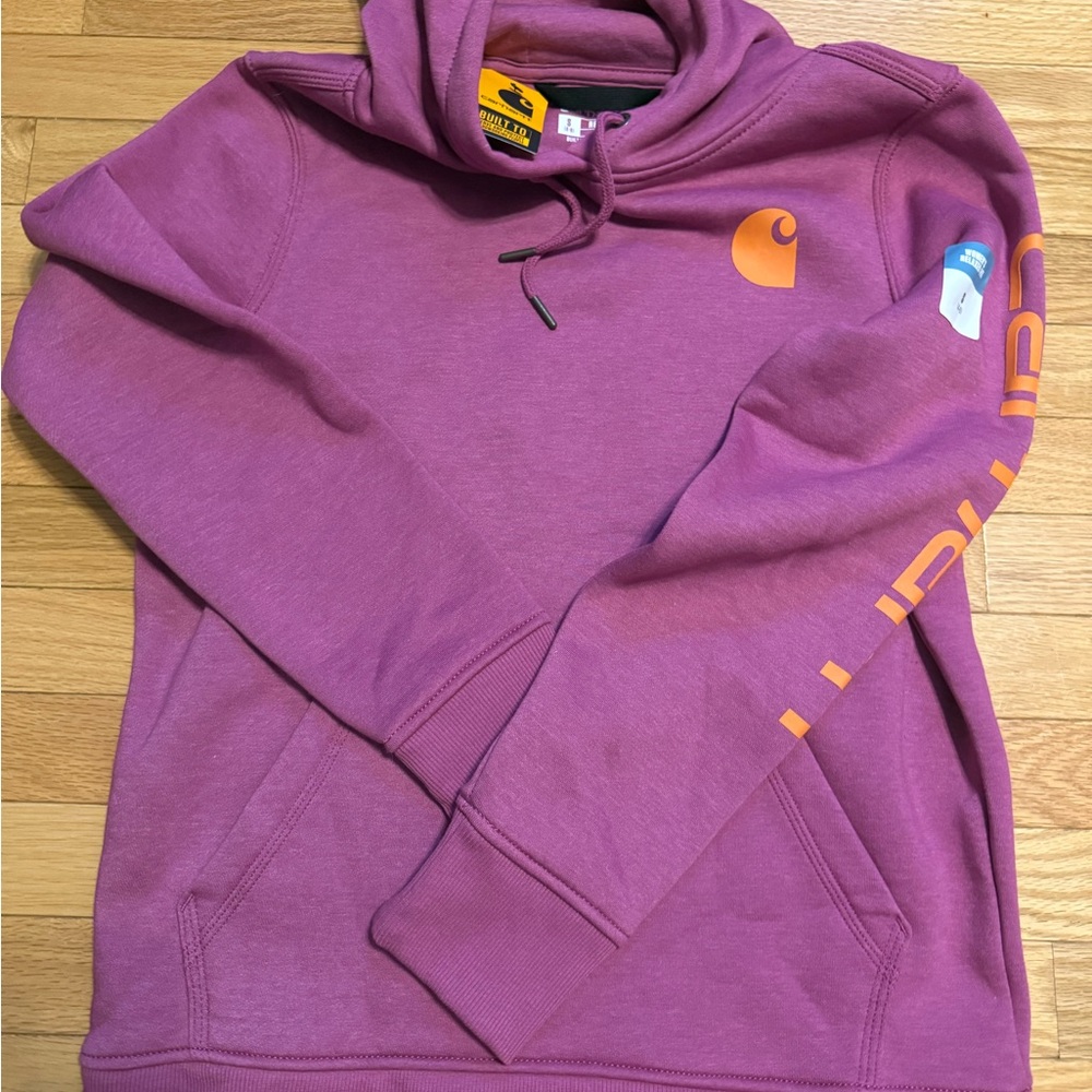 Carhartt Magenta Relaxed Fit Hoodie